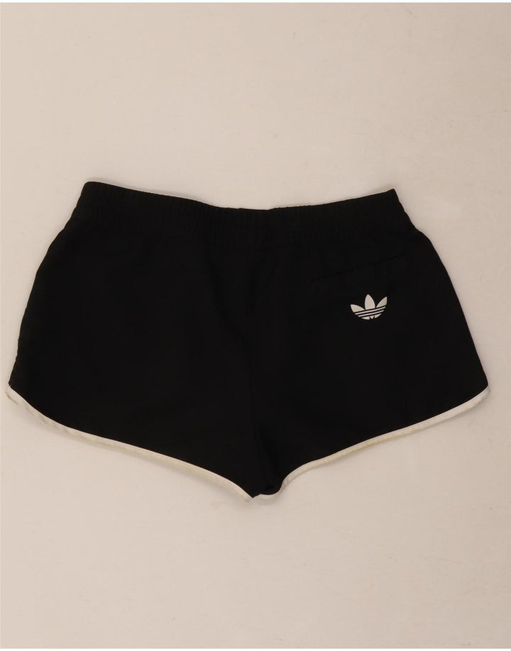 Adidas Womens Sport Shorts IT 42 Medium  Black Polyester