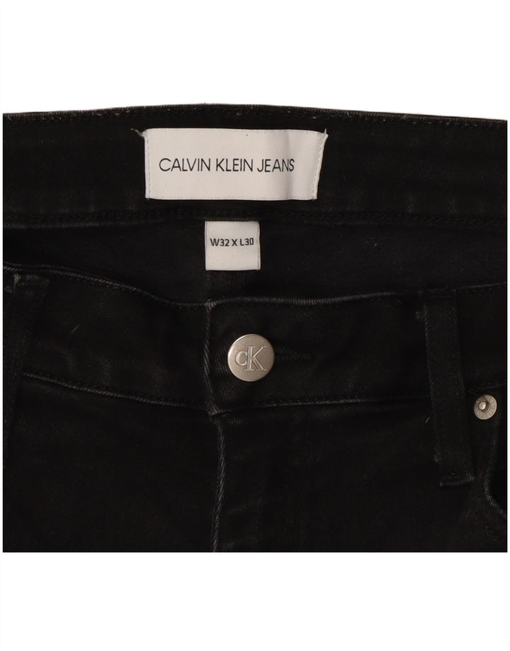 Calvin Klein Womens Skinny Jeans W32 L30 Black