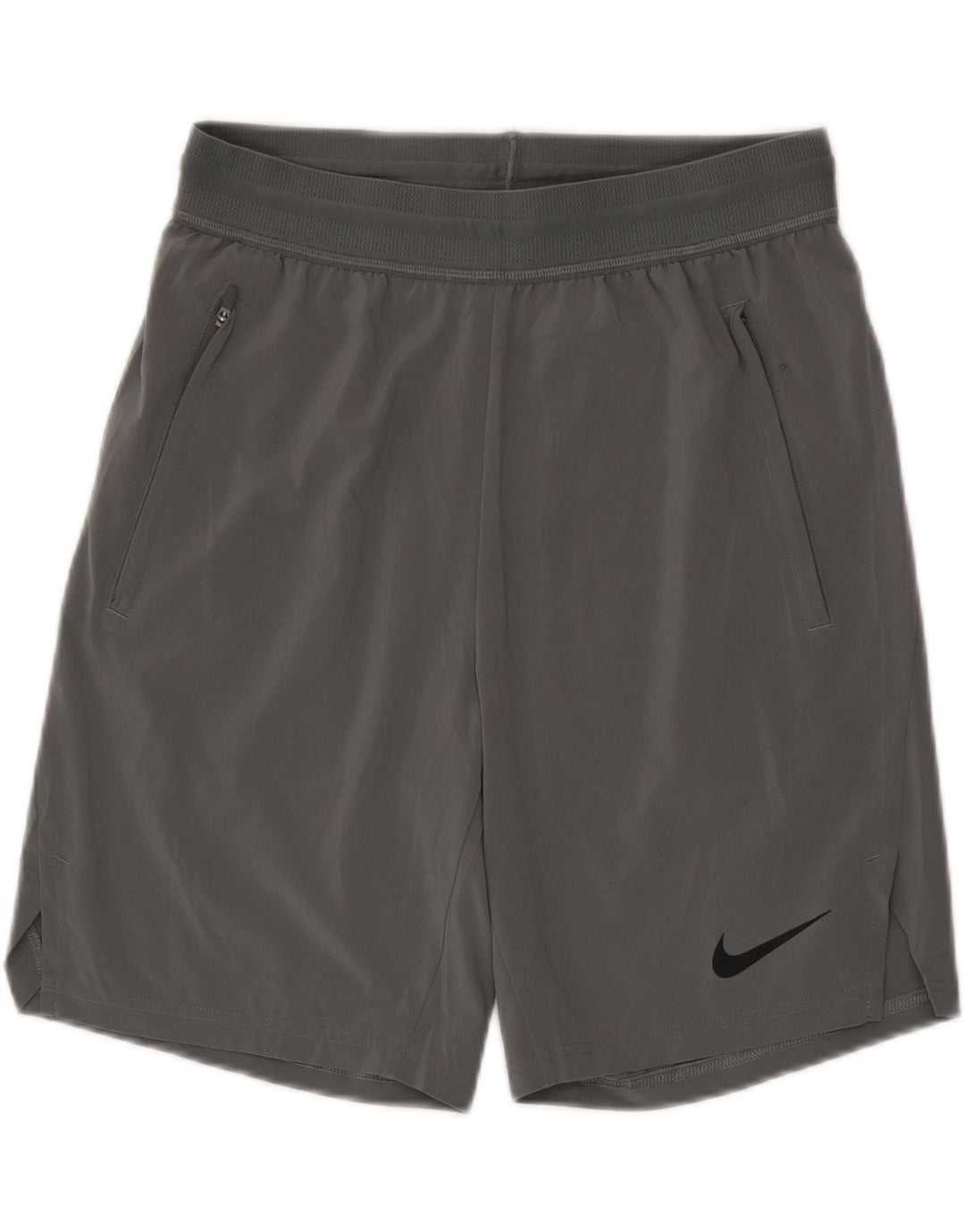 Nike Mens Dri Fit Sport Shorts Small  Grey Polyester
