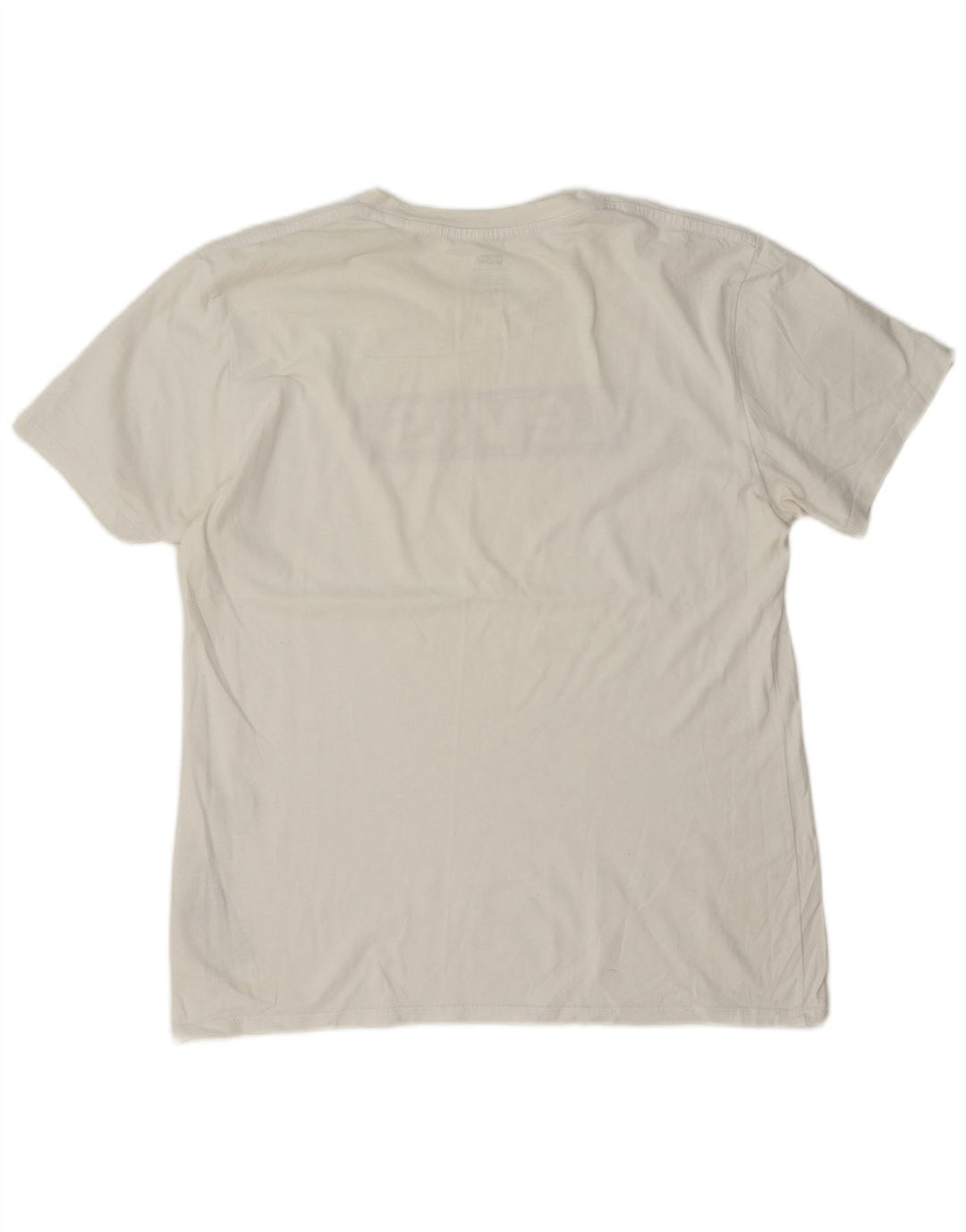 Levi's Mens Graphic T-Shirt Top Medium White Cotton