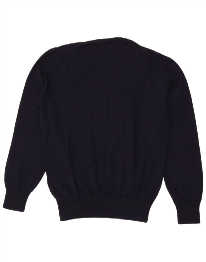 Refrigiwear Mens Crew Neck Jumper Sweater XL Navy Blue Wool