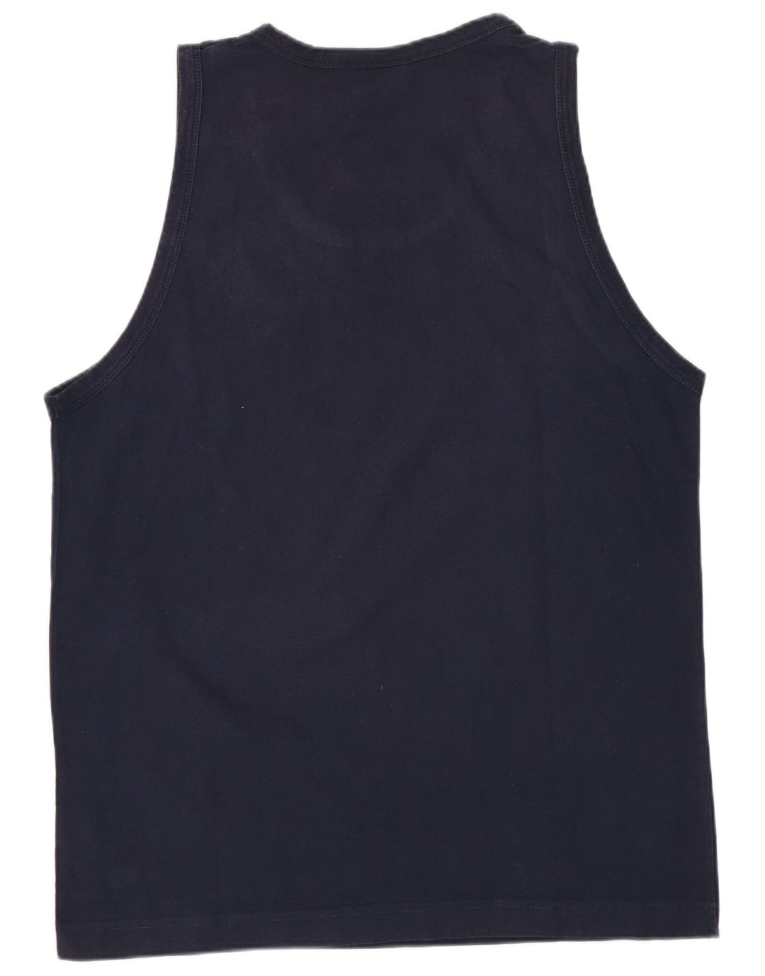 Asics Mens Vest Top XL Navy Blue Cotton