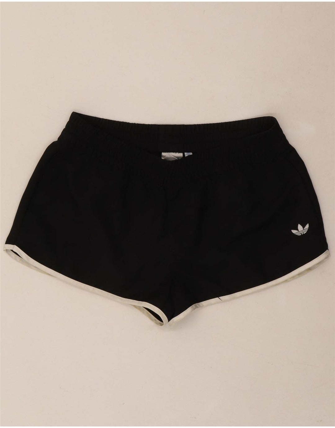 Adidas Womens Sport Shorts IT 42 Medium  Black Polyester