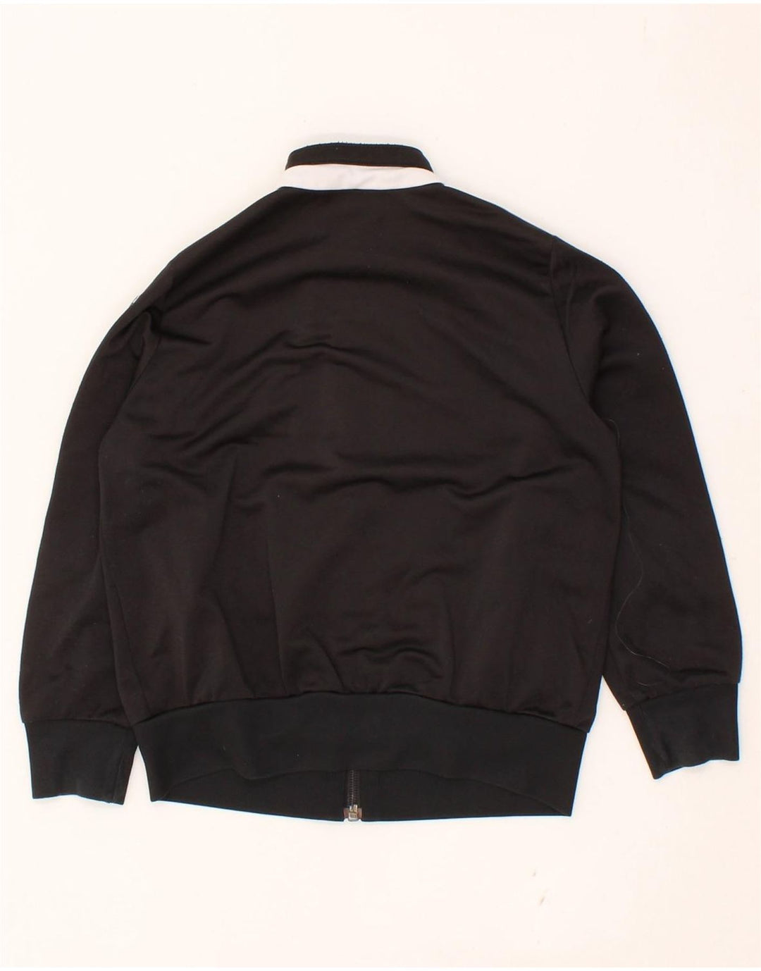 ADIDAS Boys Graphic Tracksuit Top Jacket 5-6 Years XS Black Polyester Vintage Adidas and Second-Hand Adidas from Messina Hembry 