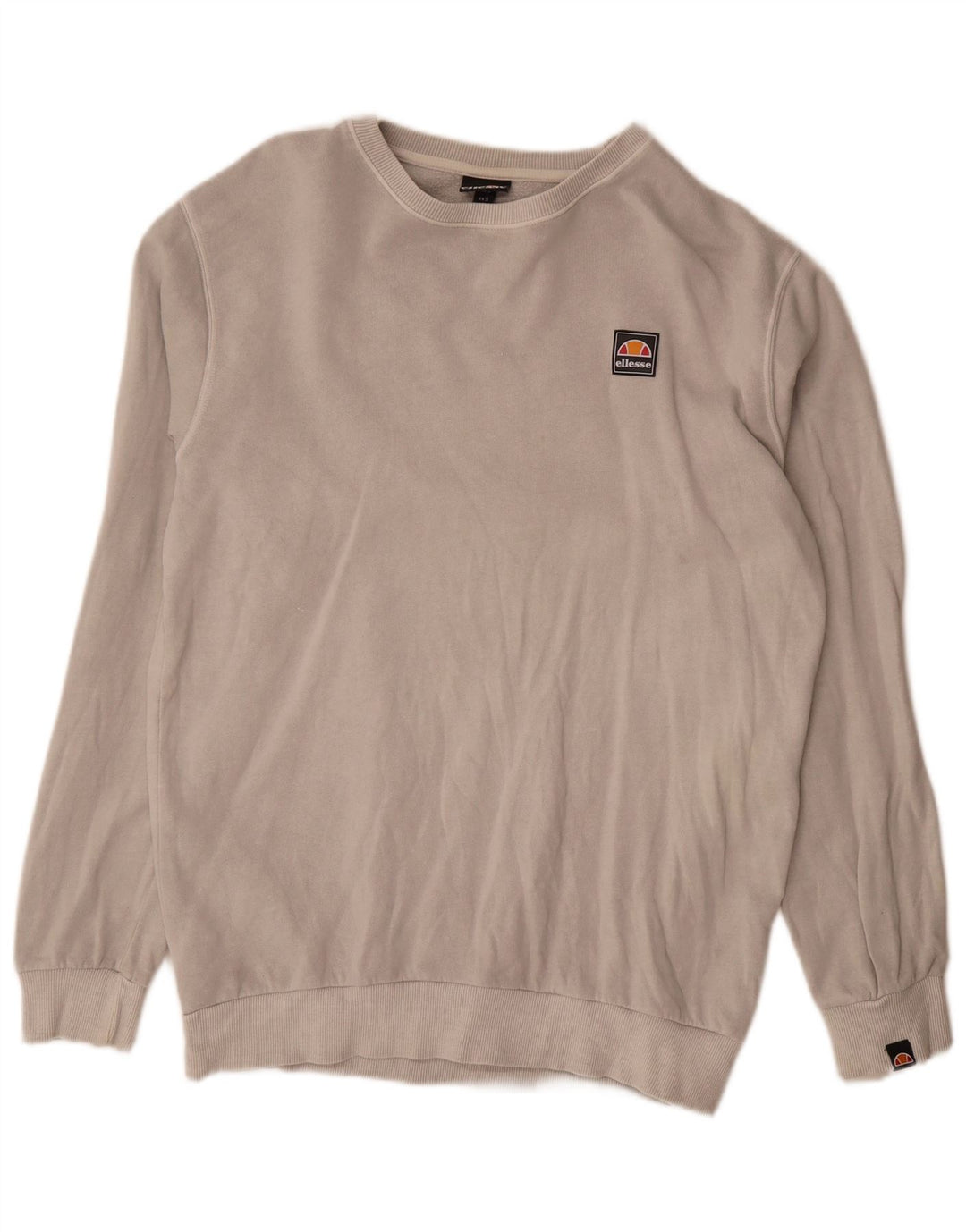 Fila Mens Sweatshirt Jumper Small Grey Cotton