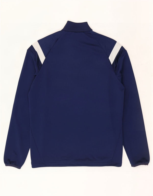 Adidas Mens Climacool Pullover Tracksuit Top Small Navy Blue Colourblock