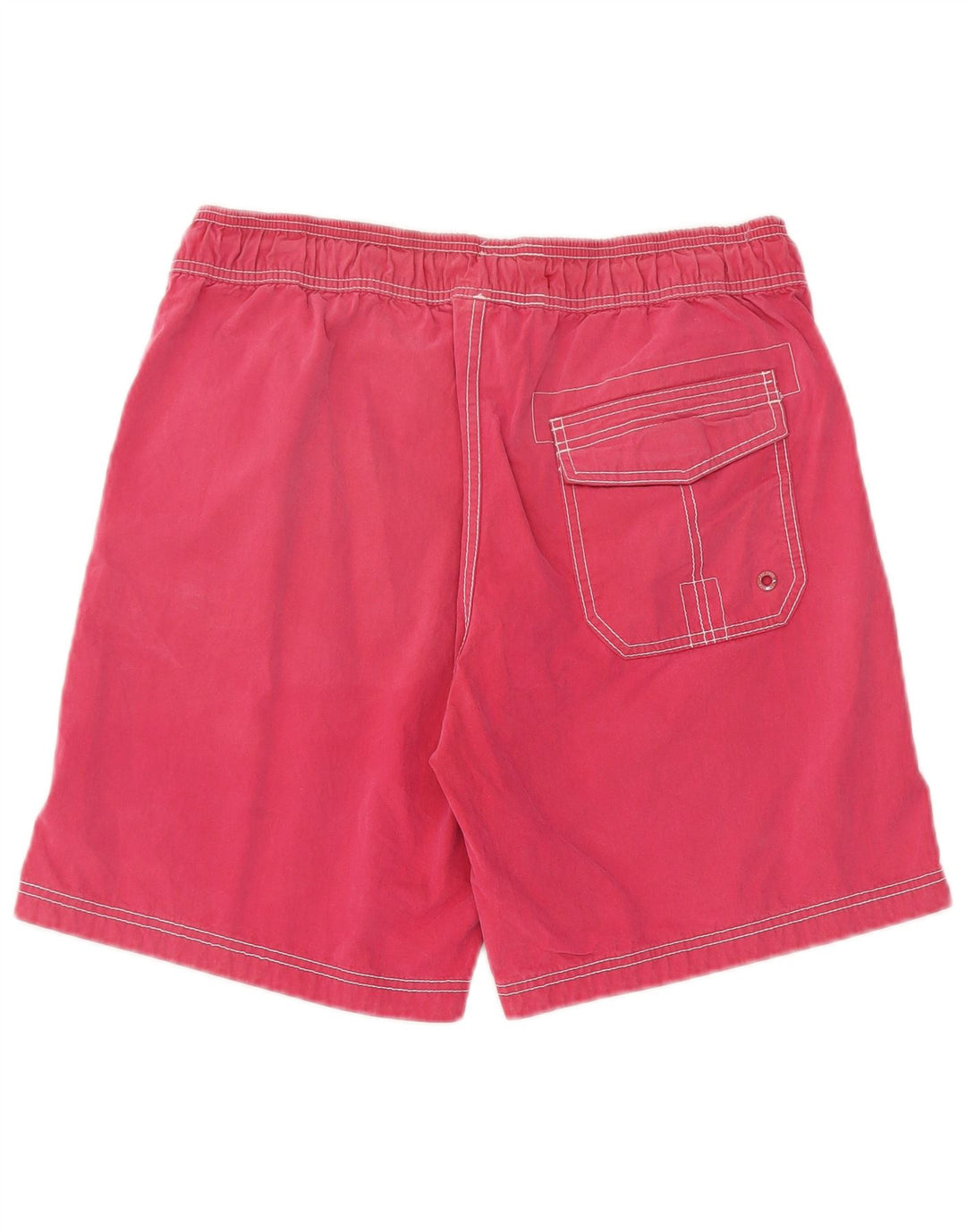 Fat Face Mens Swimming Shorts Large Red Cotton