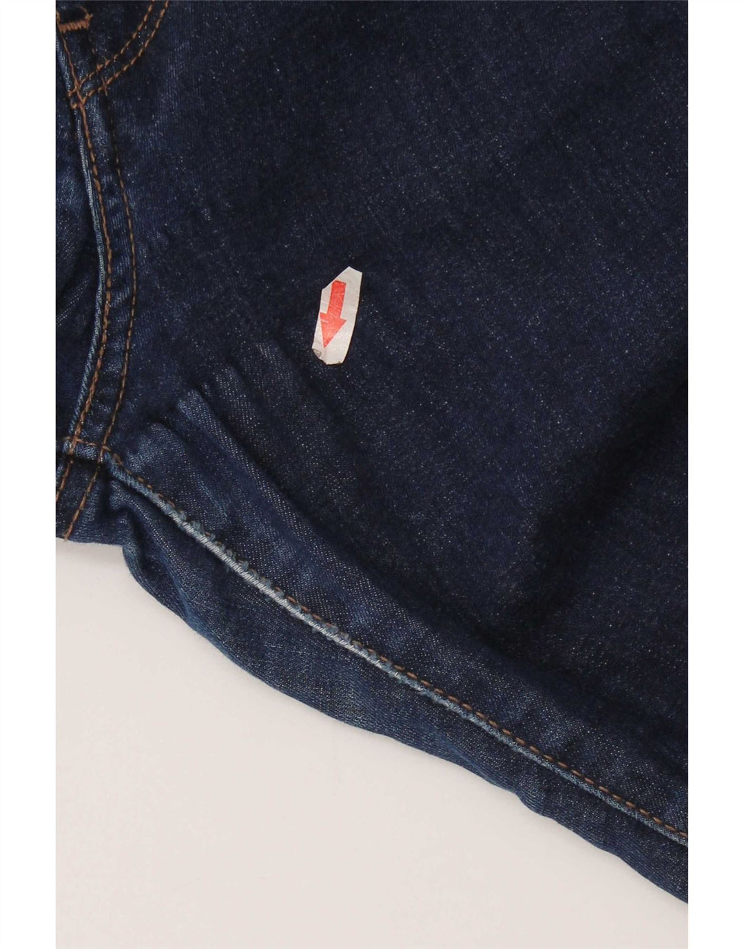 Levi's Womens Slimming Slim Jeans W32 L34 Navy Blue Cotton