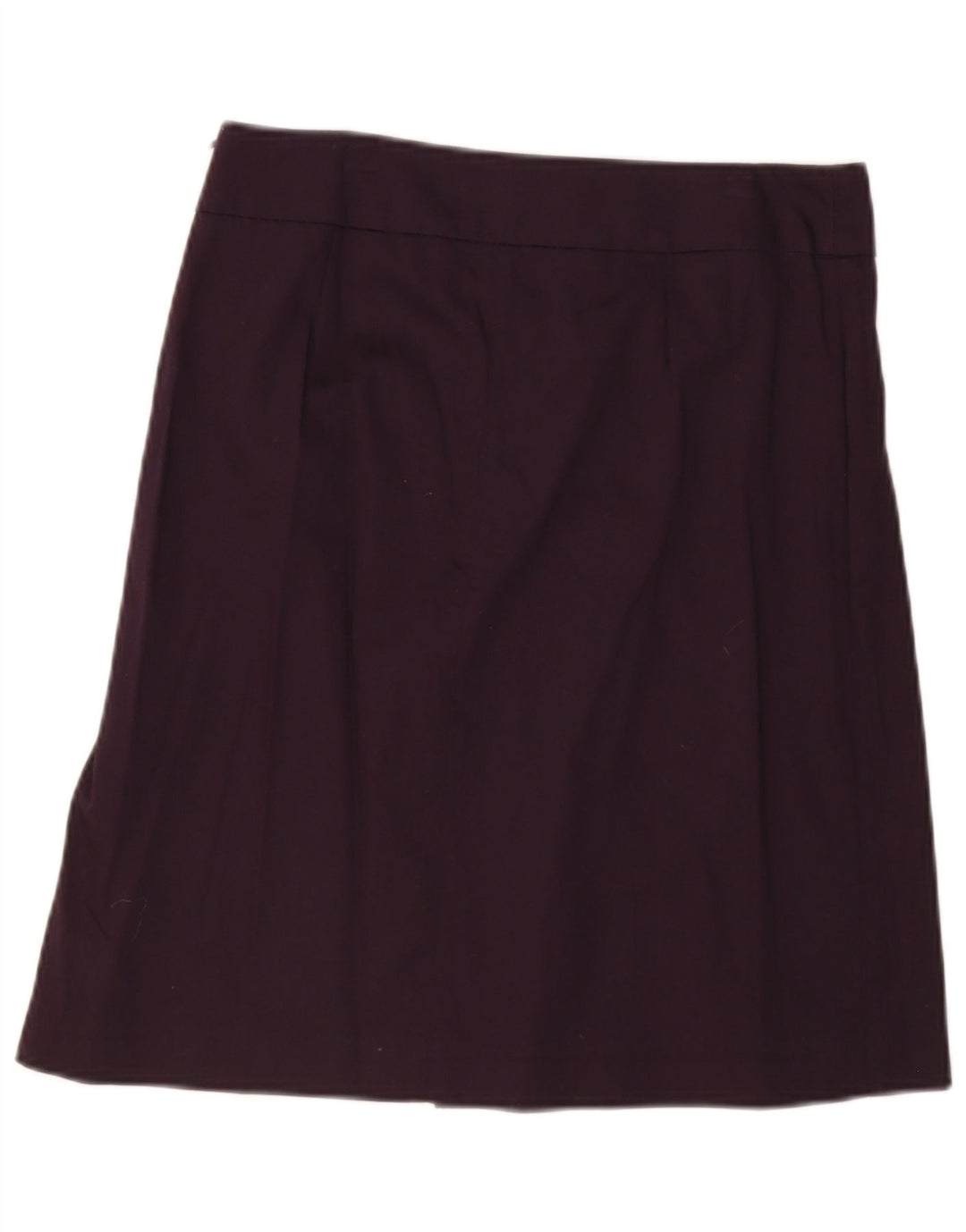 Zara Womens Midi Skirt Medium W32  Purple