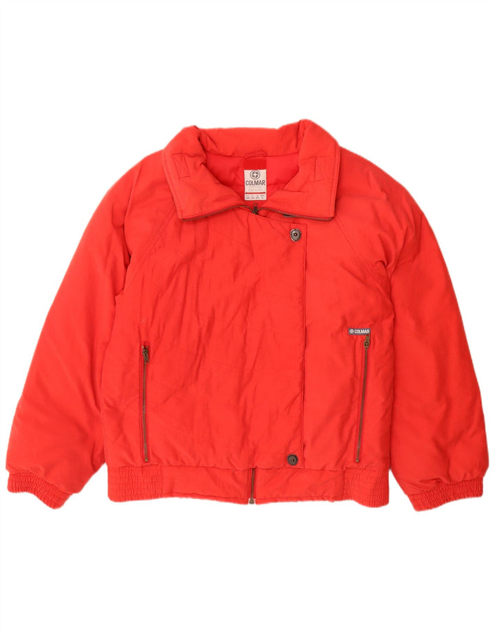 Colmar Womens Ski Jacket IT 44 Medium Red Cotton