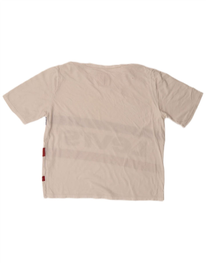 Levi's Boys Graphic T-Shirt Top 15-16 Years White Cotton