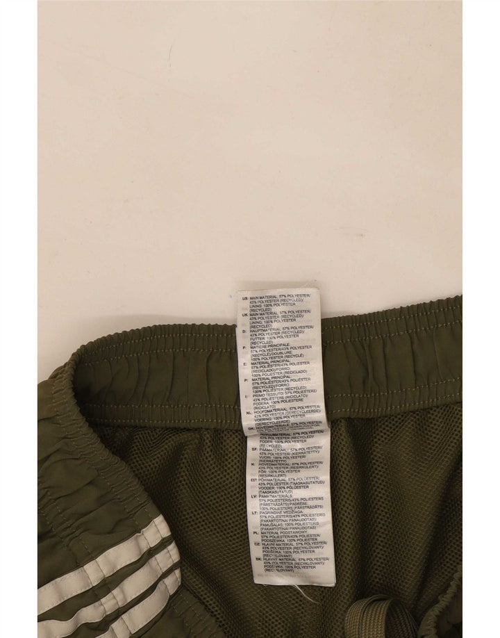 Adidas Mens Sport Shorts Large Khaki Polyester