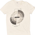 JULES Mens Slim Graphic T-Shirt Top Medium Off White Cotton | Vintage Jules | Thrift | Second-Hand Jules | Used Clothing | Messina Hembry 