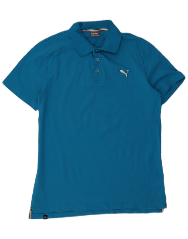 Puma Mens Polo Shirt Large Blue