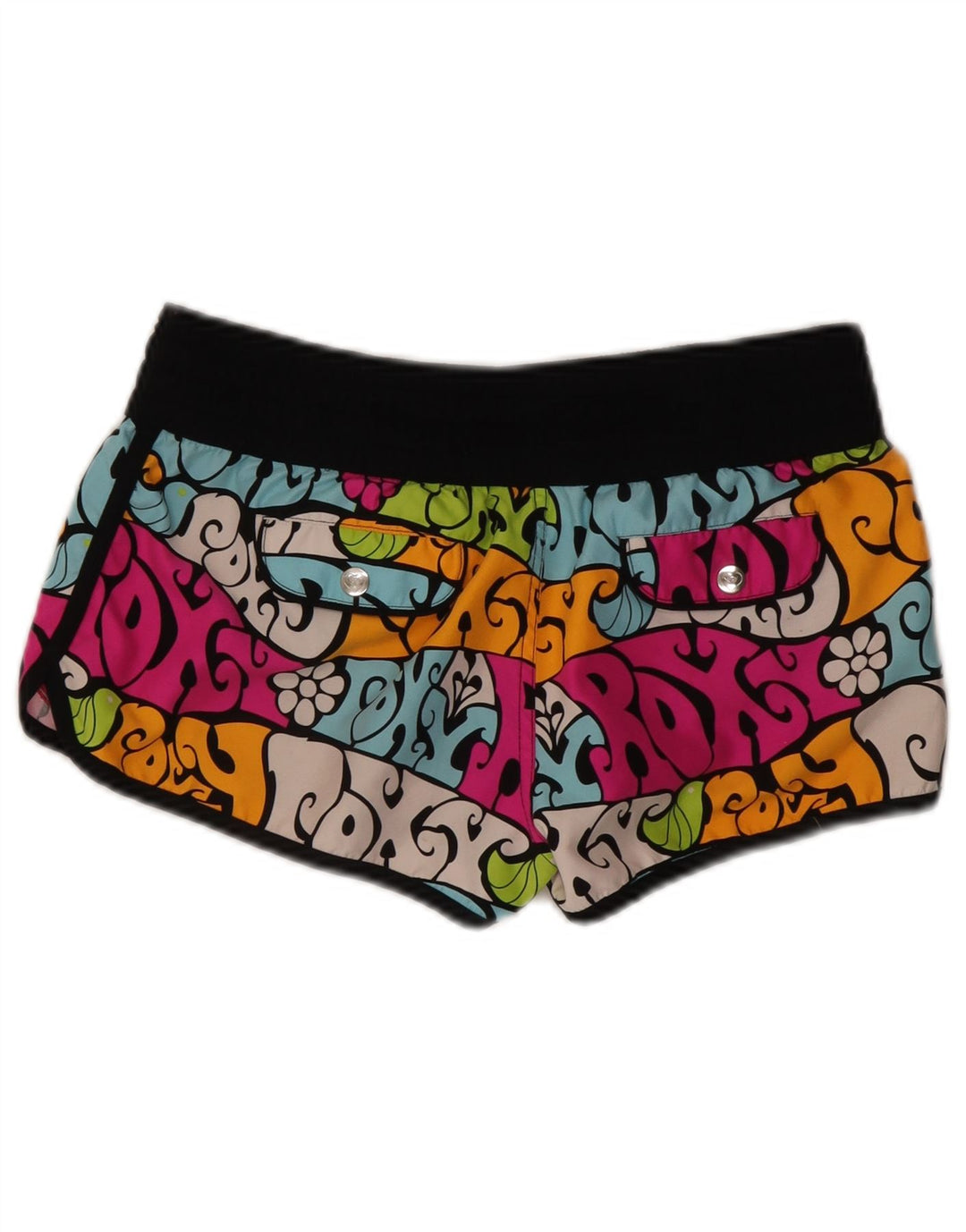 Roxy Womens Hot Pants US 7 Medium W28 Multicoloured Floral Polyester