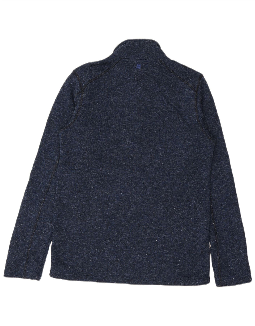 Mountain Warehouse Mens Zip Neck Jumper Sweater Medium Navy Blue
