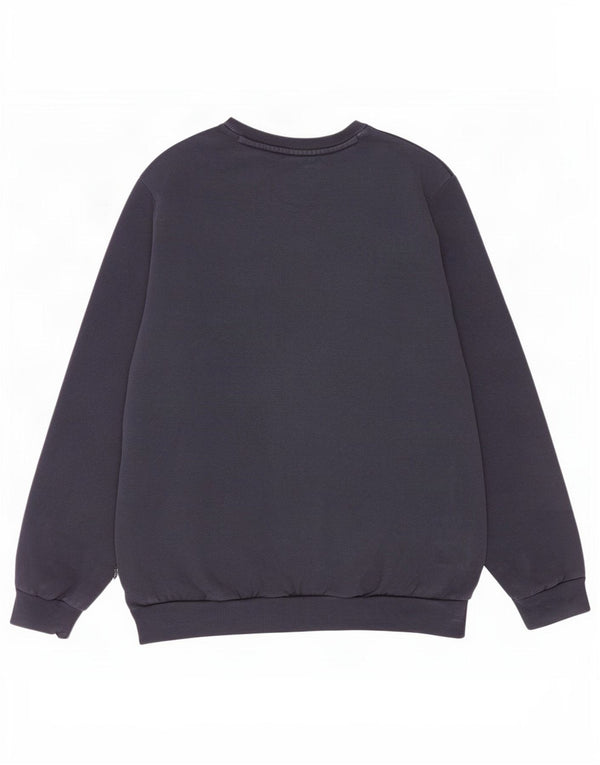 Puma Mens Sweatshirt Jumper Medium Navy Blue Cotton
