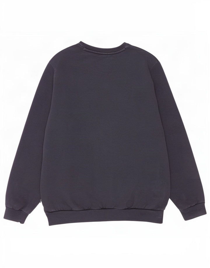 Puma Mens Sweatshirt Jumper Medium Navy Blue Cotton