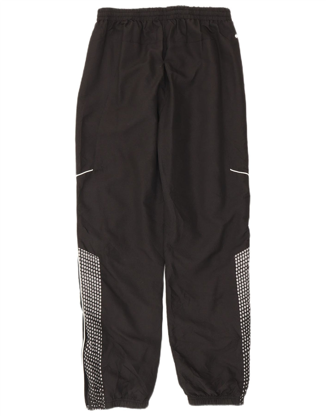 Fila Mens Tracksuit Trousers Joggers Small  Black Spotted Polyester