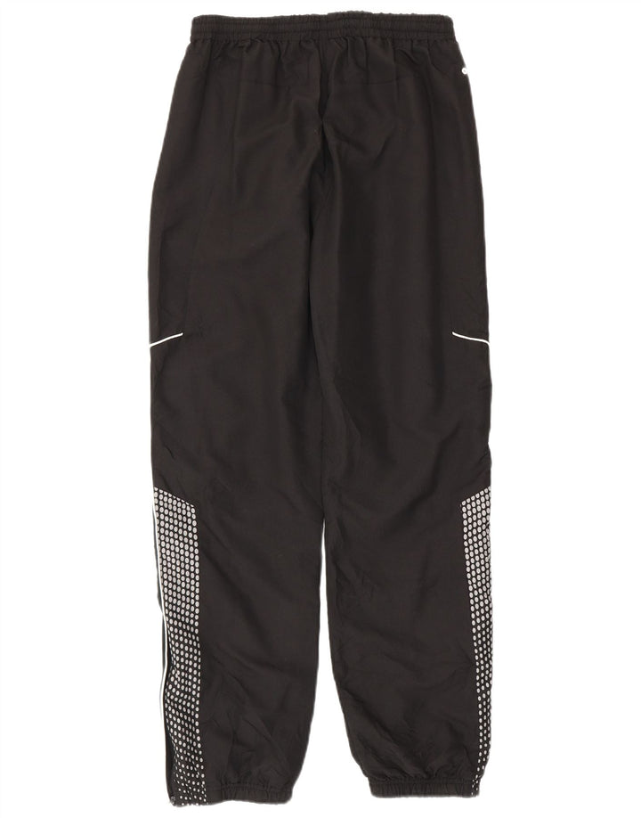 Fila Mens Tracksuit Trousers Joggers Small  Black Spotted Polyester
