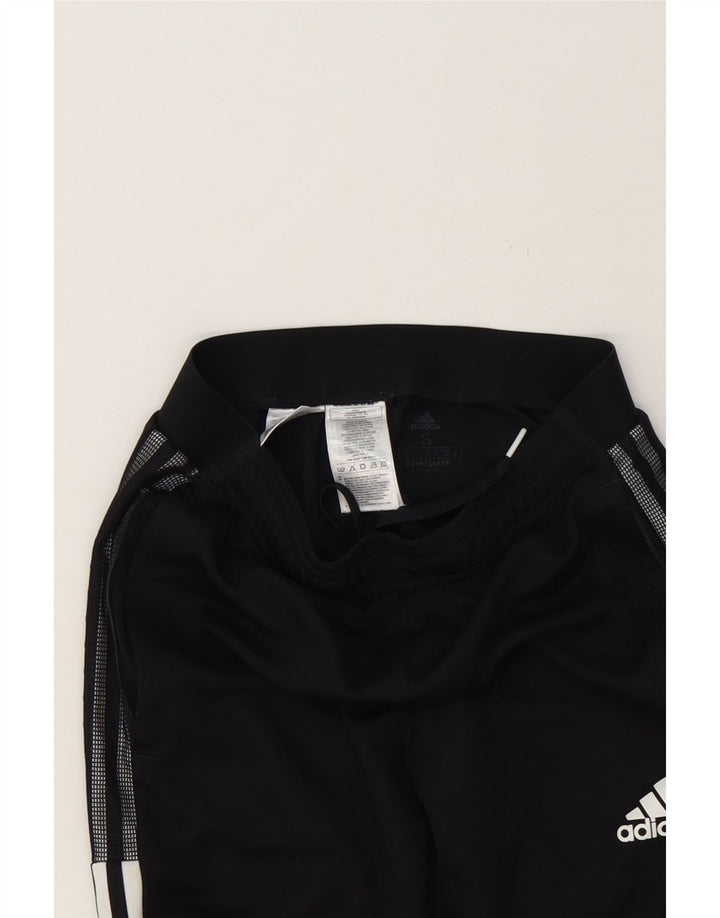ADIDAS Mens Aeroready Tracksuit Trousers Small Black Polyester Vintage Adidas and Second-Hand Adidas from Messina Hembry 