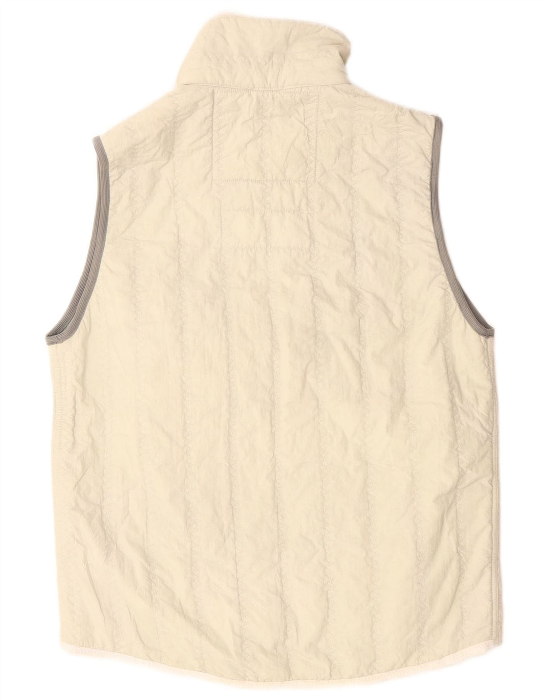 Murphy & Nye Mens Gilet UK 38 Medium Off White Polyamide