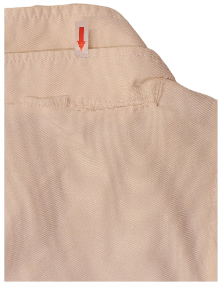 Zara Womens Utility Jacket UK 16 Large Off White Nylon