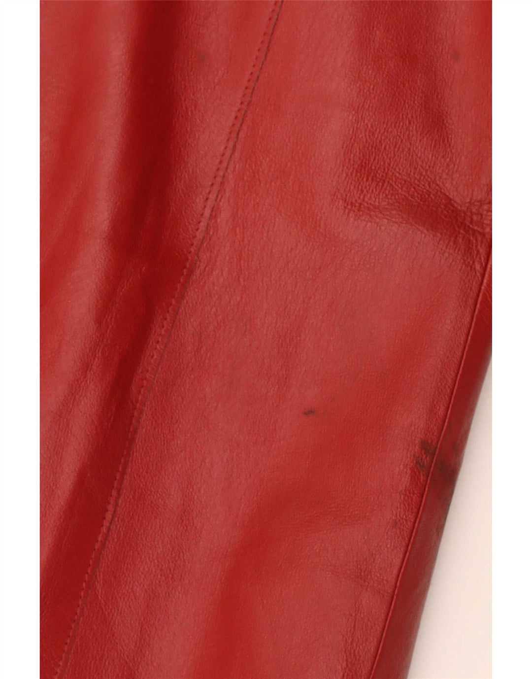 Rachele@Asati Womens Leather Coat IT 46 Large Red