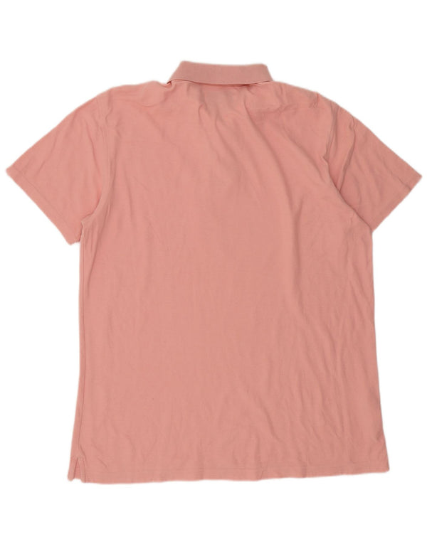 Penguin Mens Polo Shirt XL Pink Cotton