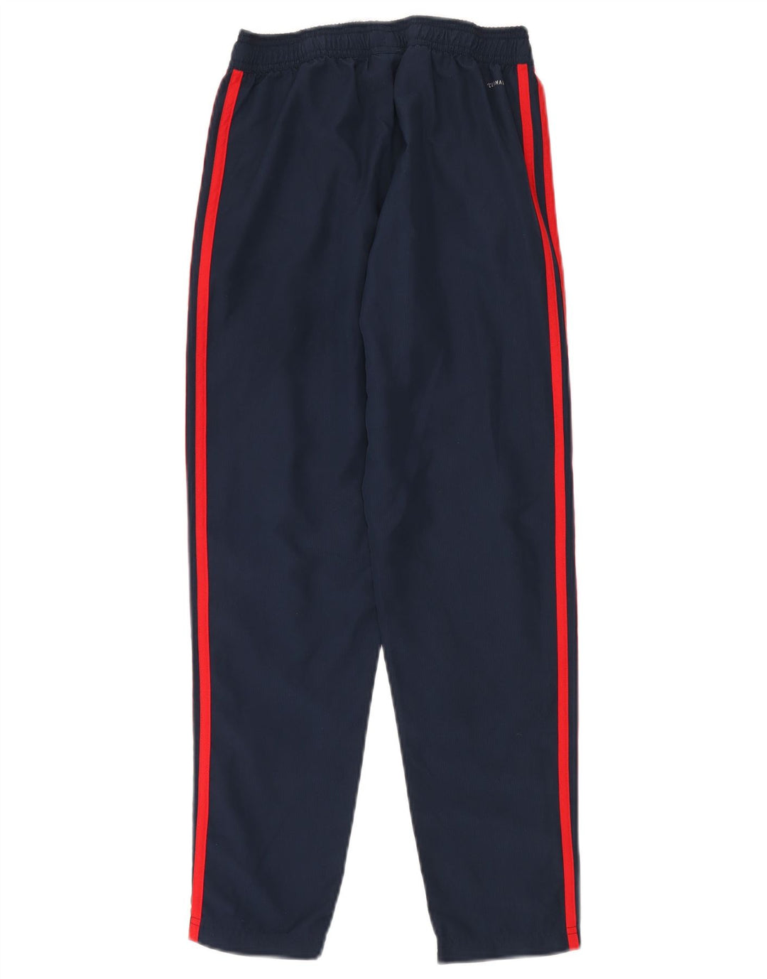 ADIDAS Boys Arsenal Tracksuit Trousers 11-12 Years Navy Blue Polyester