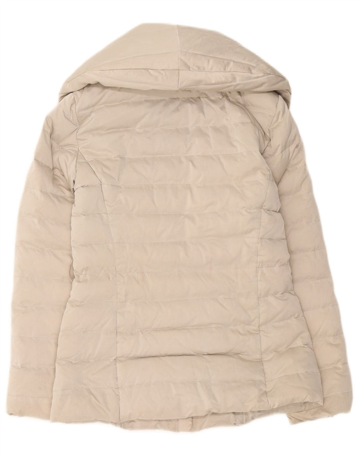 Max & Co. Womens Padded Jacket UK 12 Medium Beige