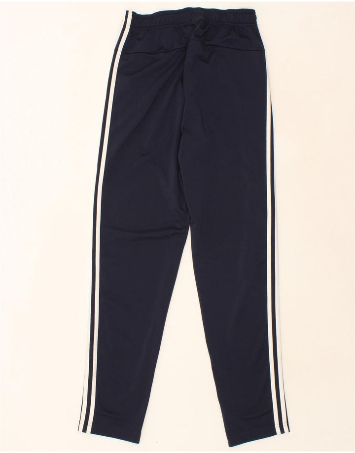 ADIDAS Mens Tracksuit Trousers Small  Navy Blue Polyester Vintage Adidas and Second-Hand Adidas from Messina Hembry 