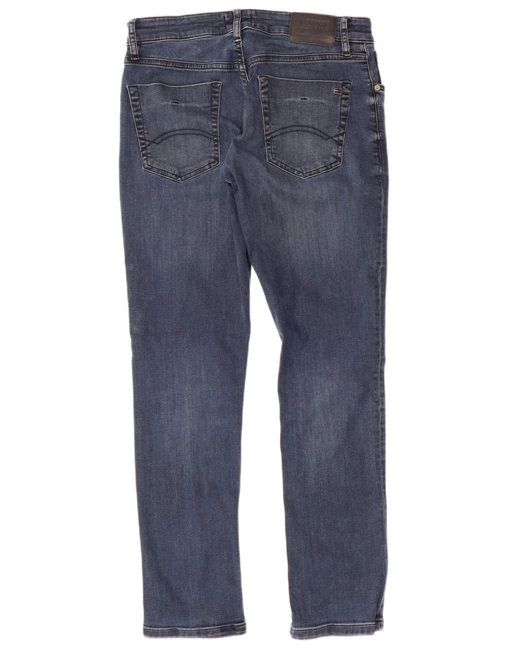 TOMMY HILFIGER Womens Scanton Slim Jeans W32 L32 Blue