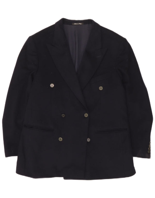 Ing Loro Piona & Co. Mens Blazer Jacket UK 38 Medium Navy Blue