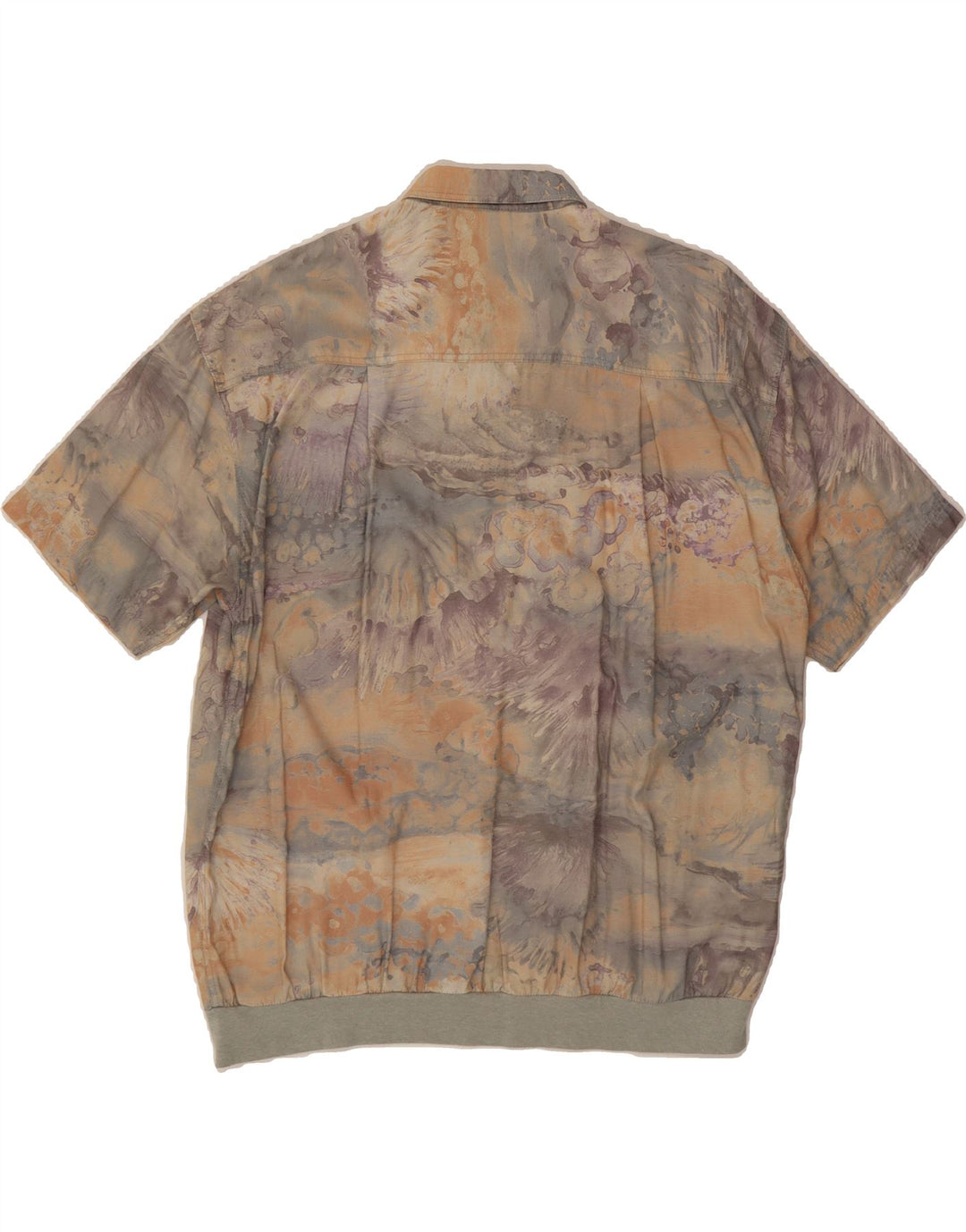 CANDA Mens Polo Shirt Large Multicoloured Tie Dye Vintage Canda and Second-Hand Canda from Messina Hembry 