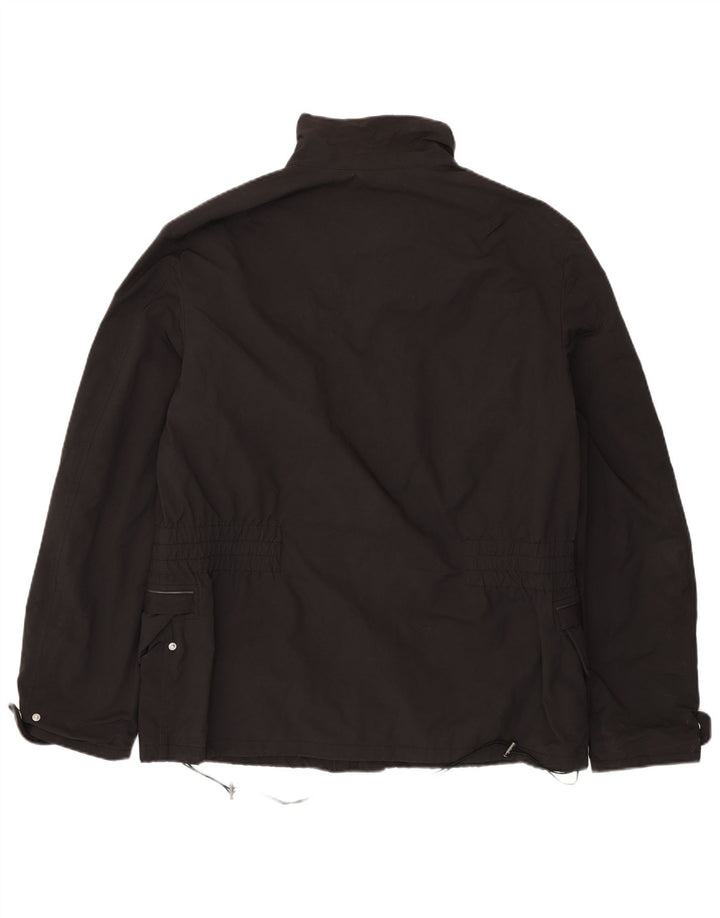 Ferre Mens Utility Jacket IT 54 2XL Black Cotton