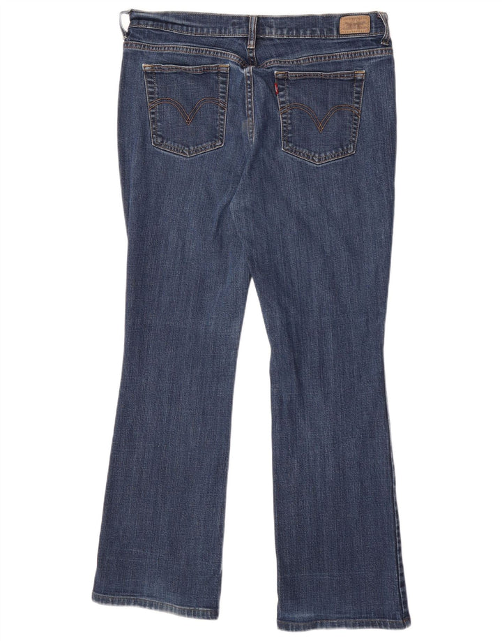Levi's Womens 512 Bootcut Jeans US 12 Large W32 L30 Blue Cotton