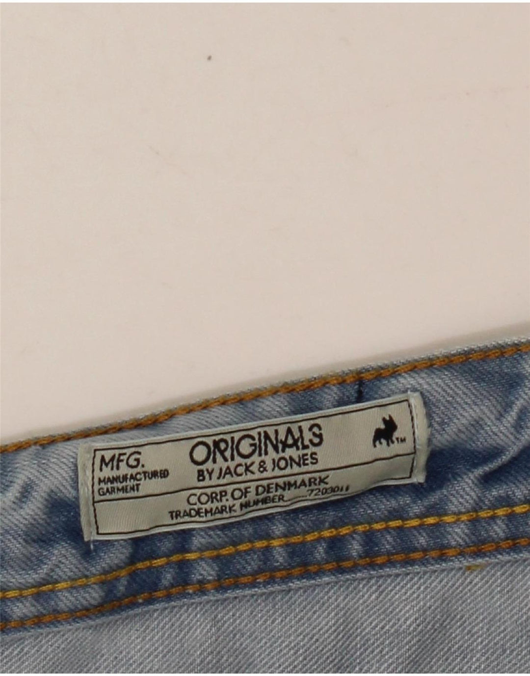 Jack & Jones Mens Tim Distressed Slim Jeans W34 L31 Blue