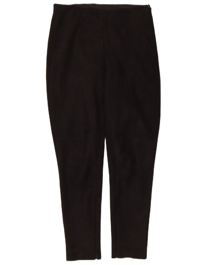 Zara Womens Slim Casual Trousers Medium W28 L27 Black