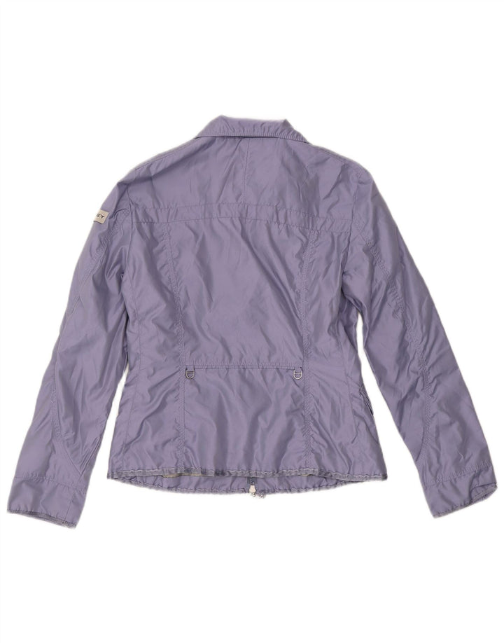 PEUTEREY Womens Utility Jacket UK 12 Medium Purple Nylon