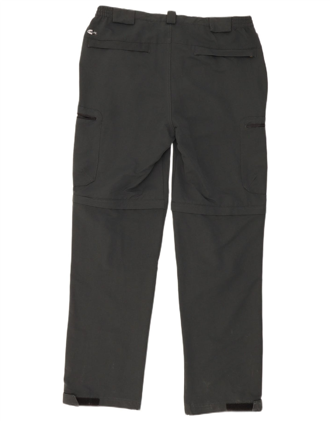 ADIDAS Mens Clima 365 Straight Windbreaker Trousers W36 L34 Grey