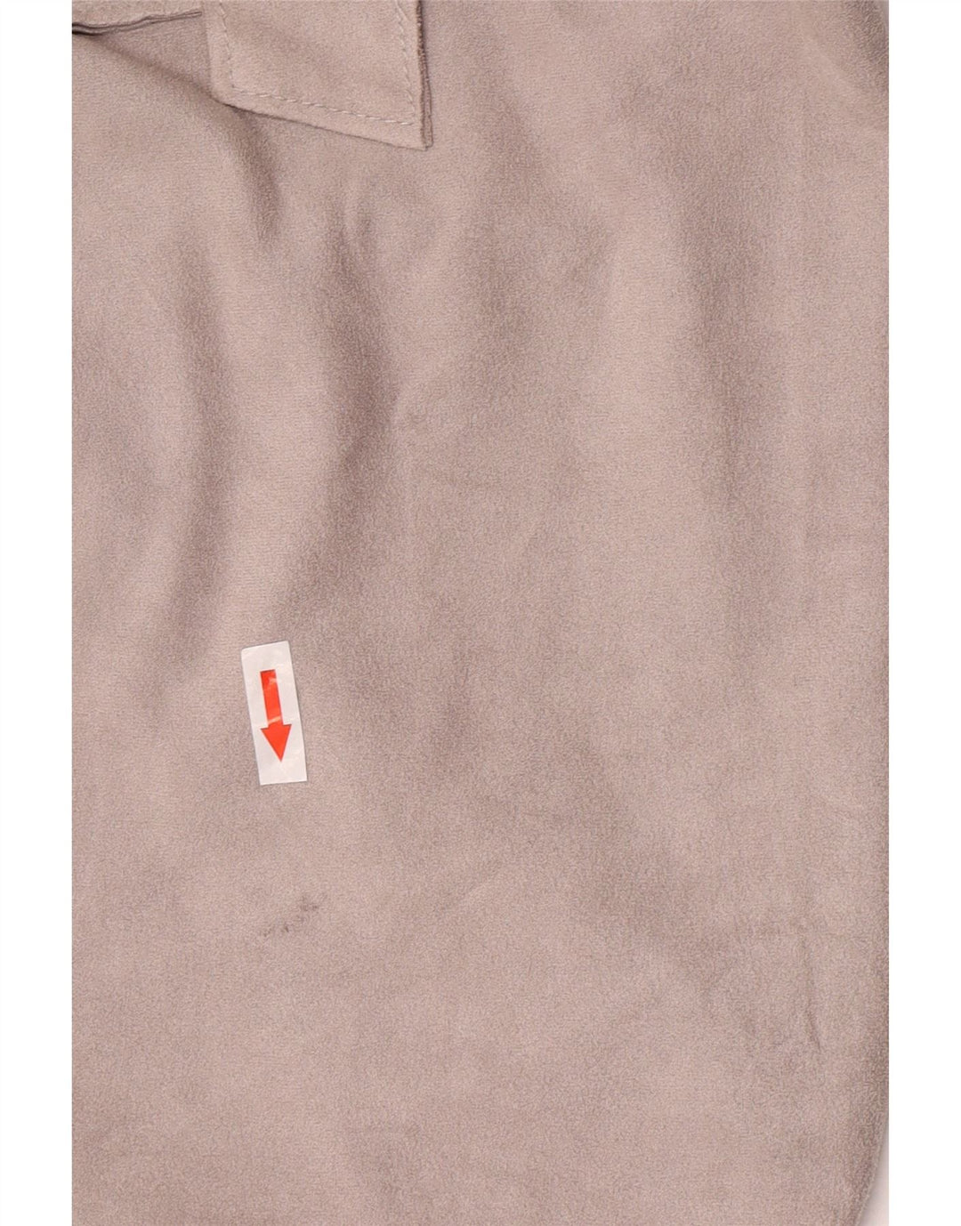 Esprit Womens Faux Suede Trench Coat UK 14 Medium Grey Polyester