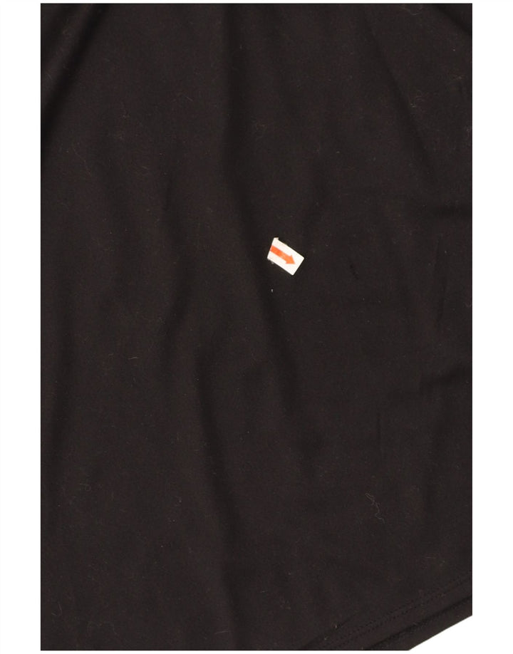 NIKE Womens Dri Fit T-Shirt Top UK 10 Small Black