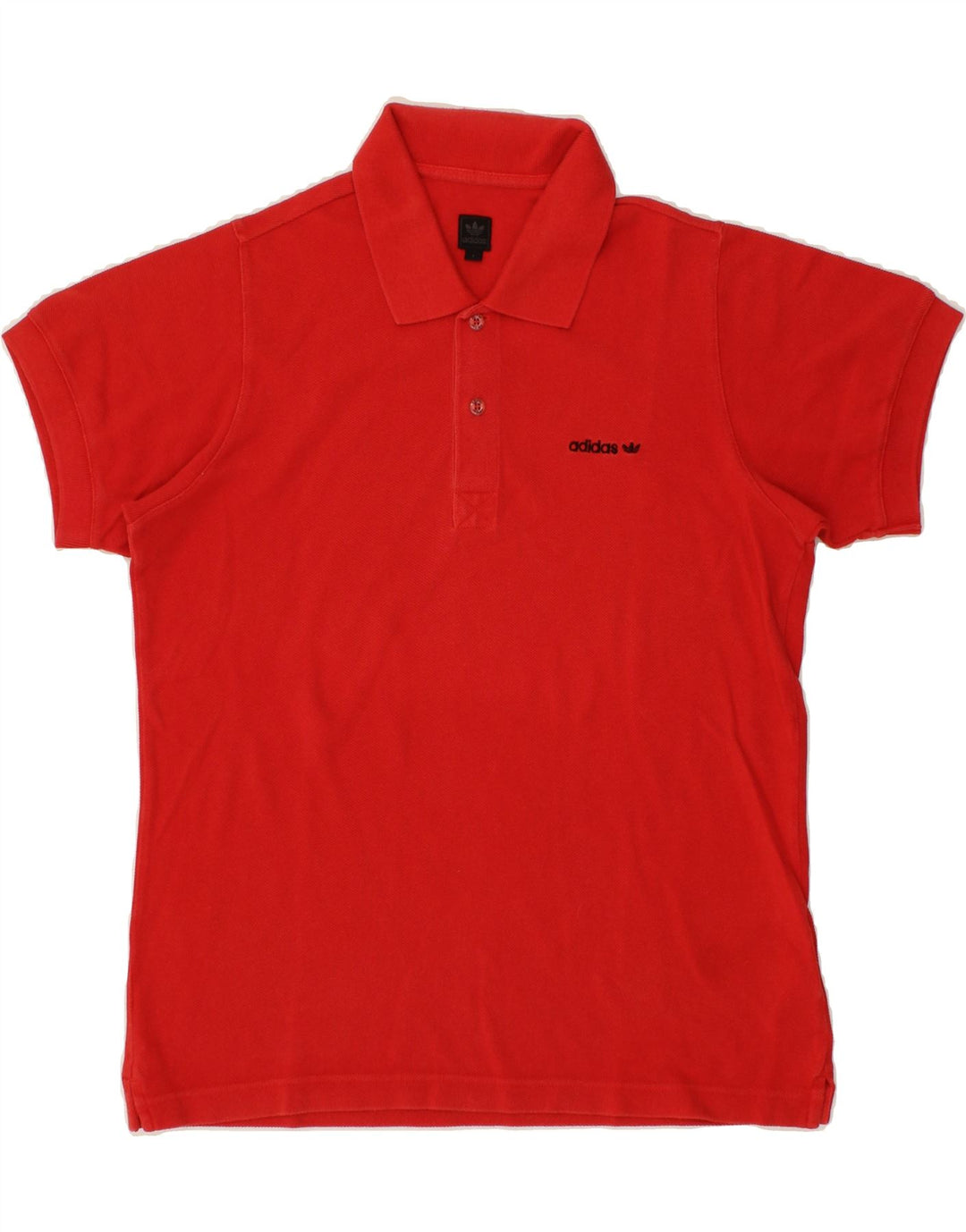 ADIDAS Mens Polo Shirt Small Red Cotton Vintage Adidas and Second-Hand Adidas from Messina Hembry 