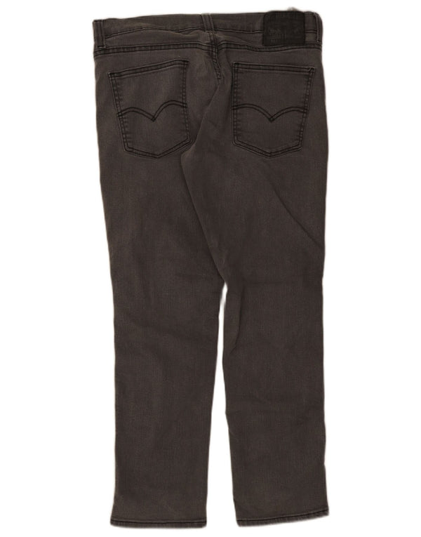 Levi's Mens 511 Slim Jeans W34 L30 Grey Cotton