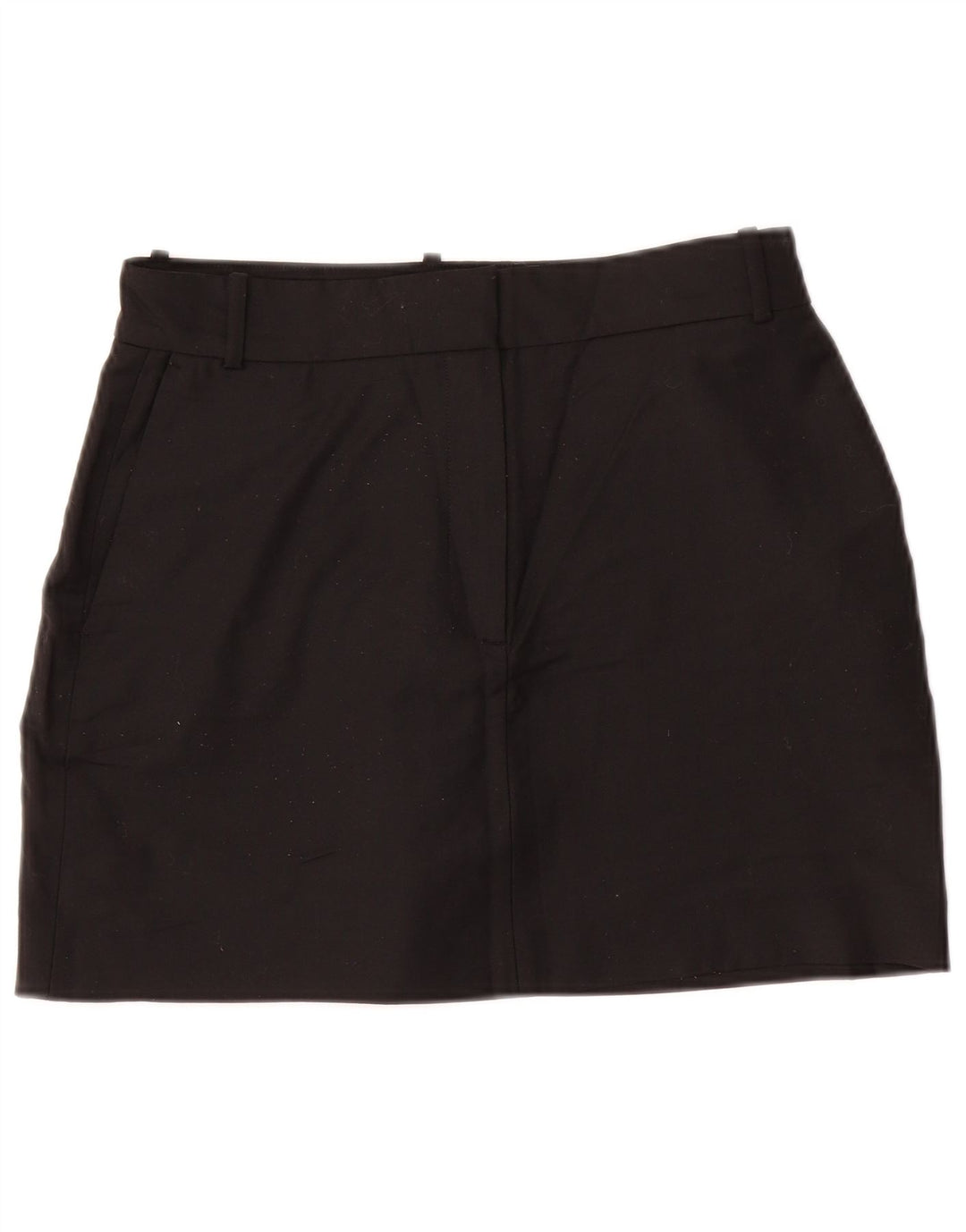 ZARA Womens Mini Skirt Medium W28  Black Polyester