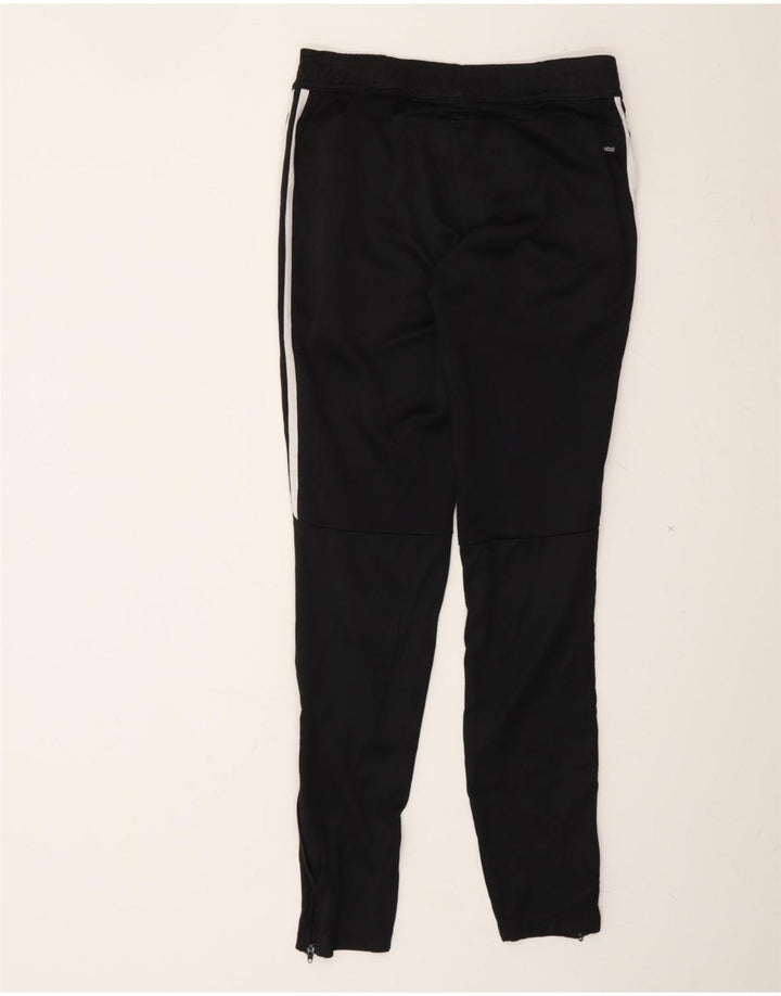 ADIDAS Womens Climacool Tracksuit Trousers UK 8/10 Small  Black Polyester Vintage Adidas and Second-Hand Adidas from Messina Hembry 