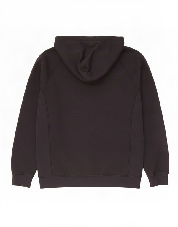 Champion Womens Heritage Fit Zip Hoodie Sweater UK 18 XL Black Cotton