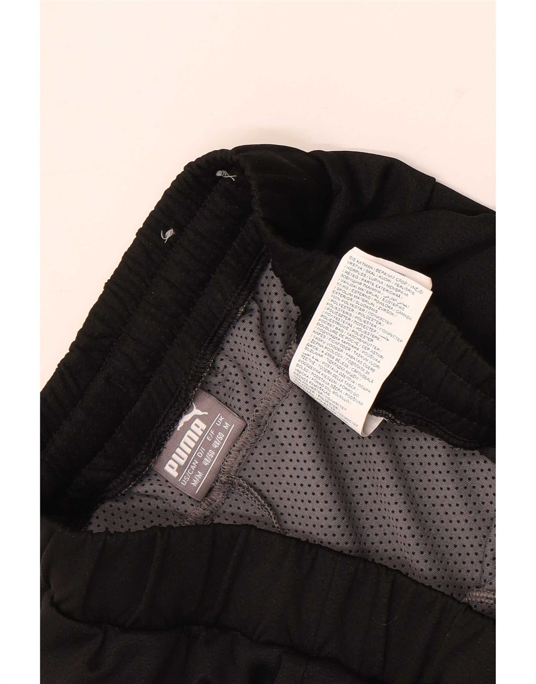 Puma Mens Sport Shorts Medium Black Polyester