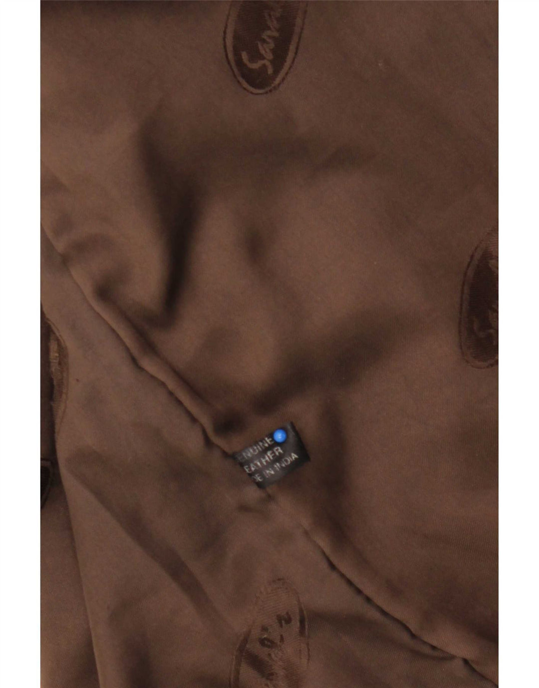Vintage Mens Leather Jacket UK 40 Large Brown
